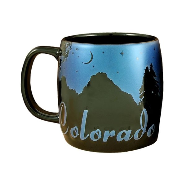 Americaware Colorado 22 oz Night Sky Silhouette Mug SMCOL07
